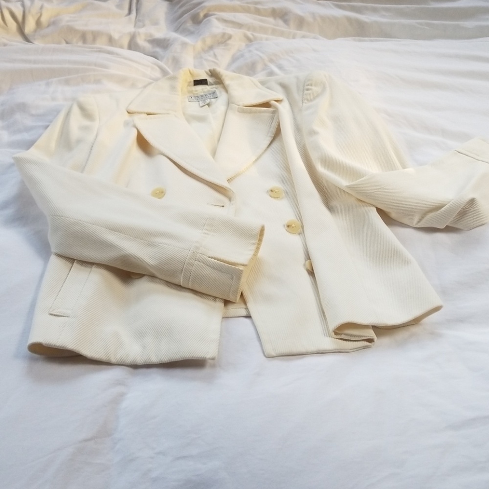 White blazer